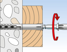 Fischer Constructieplug SXR montage - Doe het zelf, Dhz-proshop